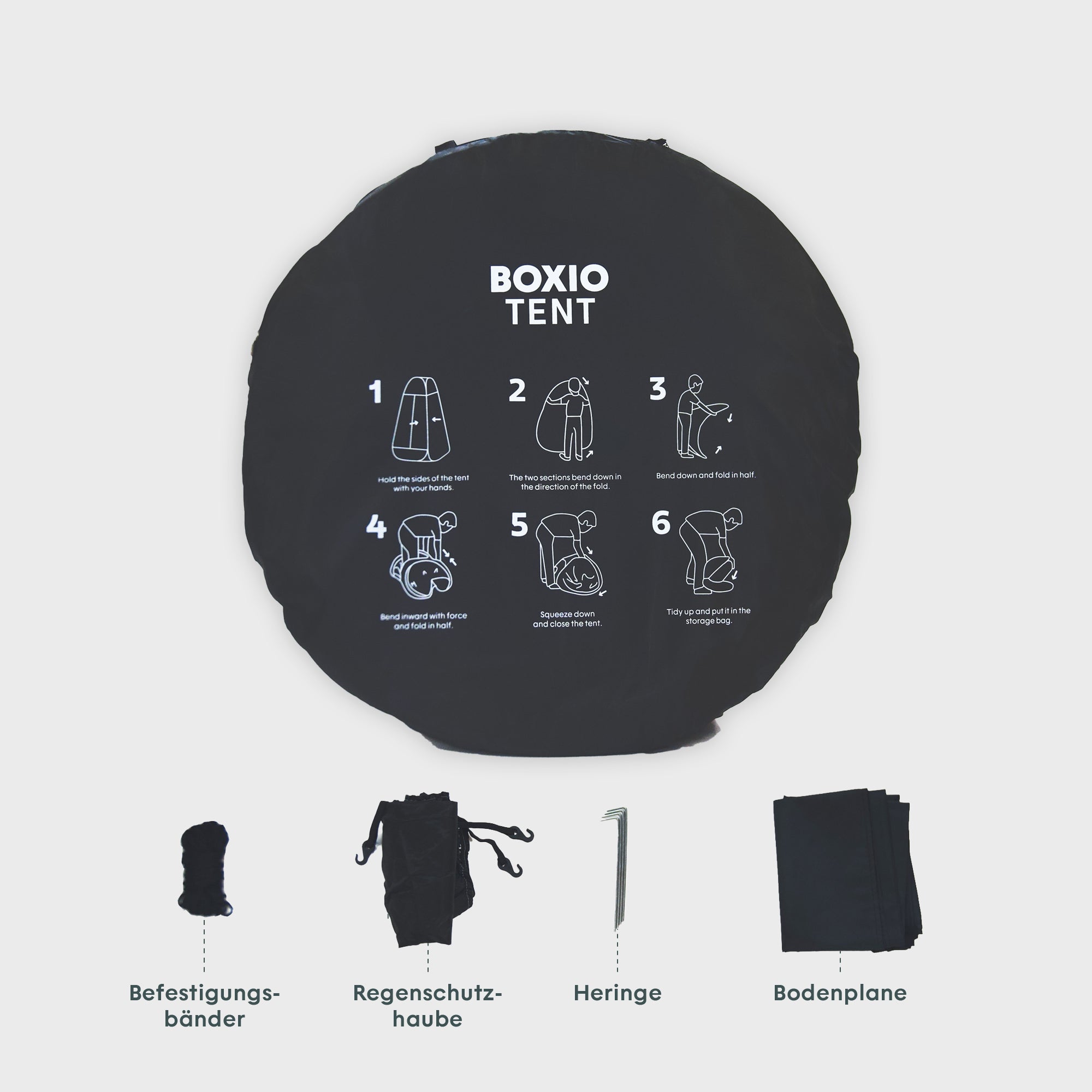 BOXIO TENT | Dusch- oder Toilettenzelt
