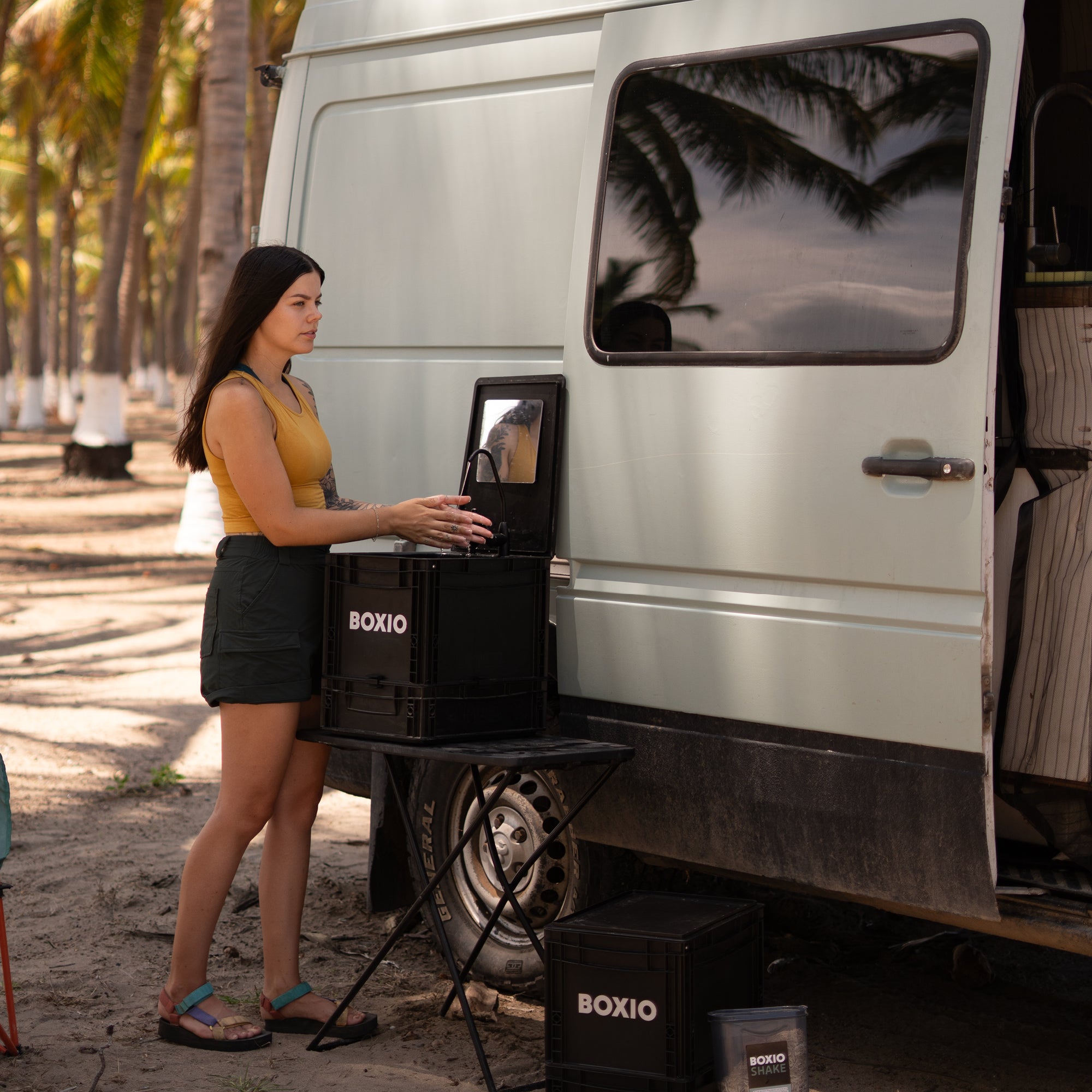 BOXIO WASH | Mobiles Waschbecken