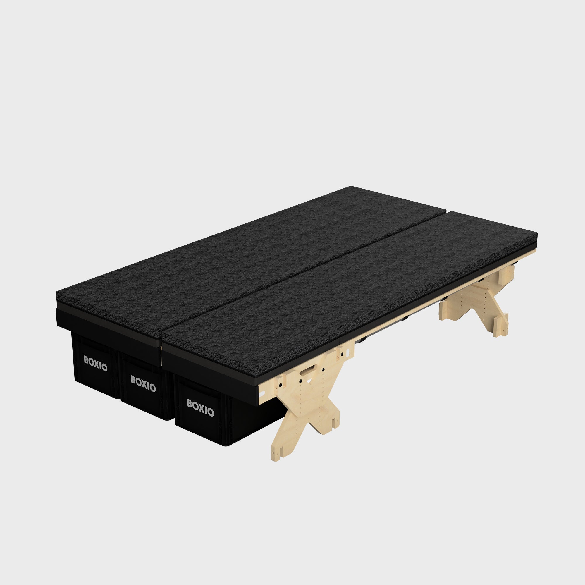 BOXIO RACK BED L I Modular camping bed Van