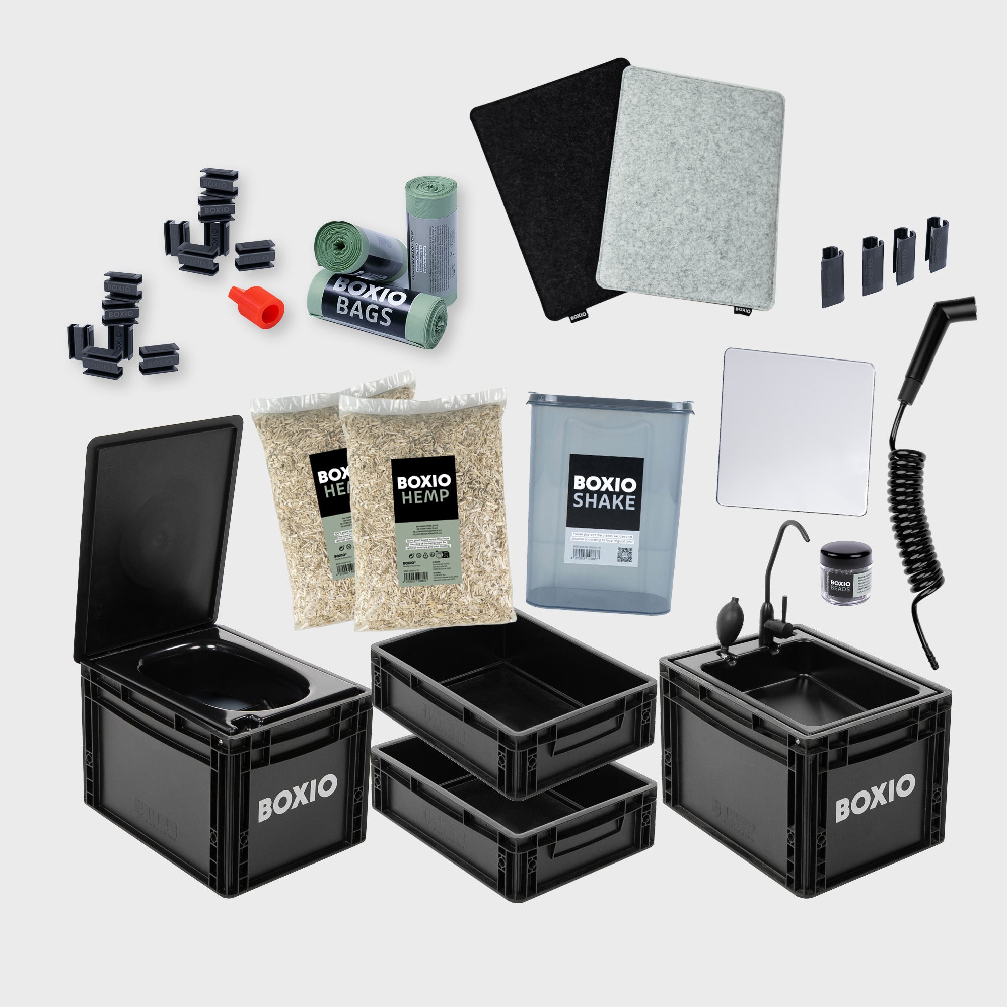 BOXIO SANITARY | Mobiles Badezimmer