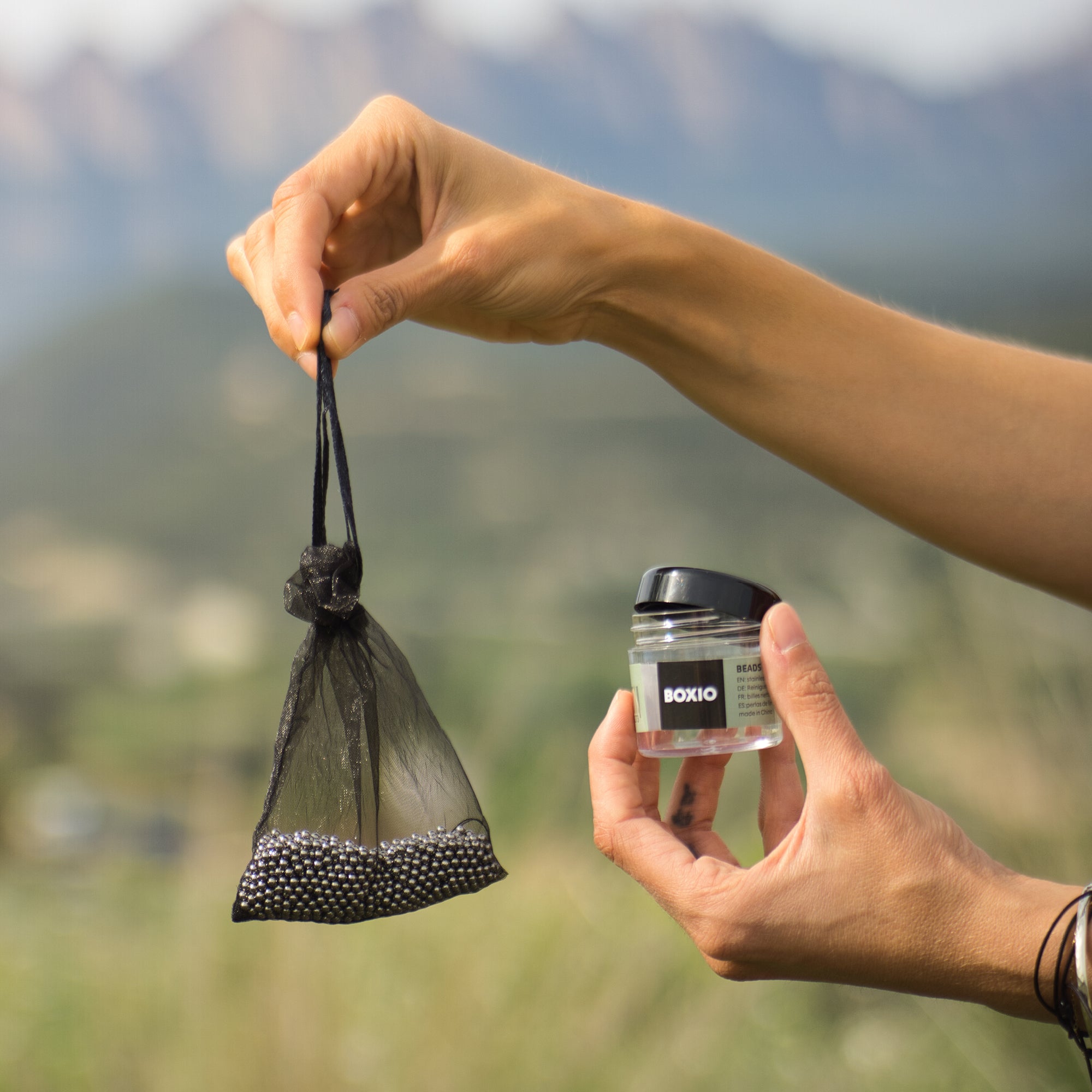 Camping Waschbecken und Wasserfilter-System I BOXIO WASH MAX +