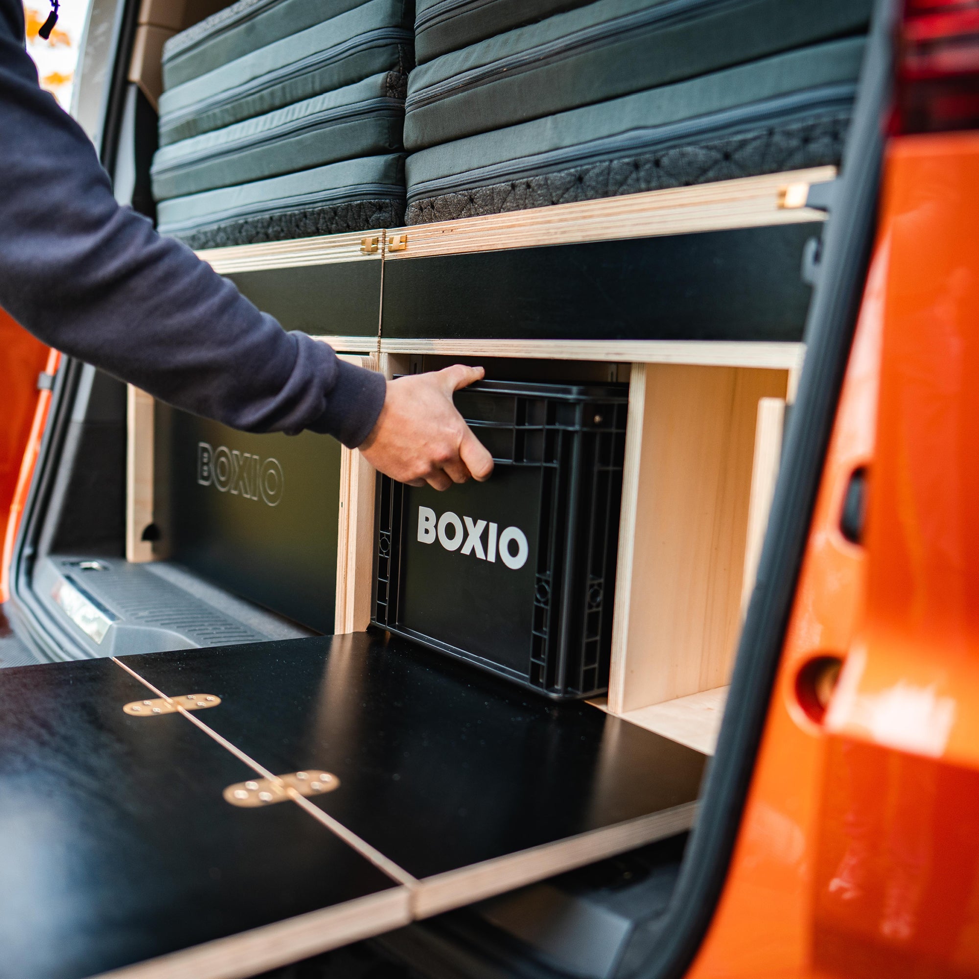 BOXIO RACK BUNDLE L I Modulare Campingbox Van
