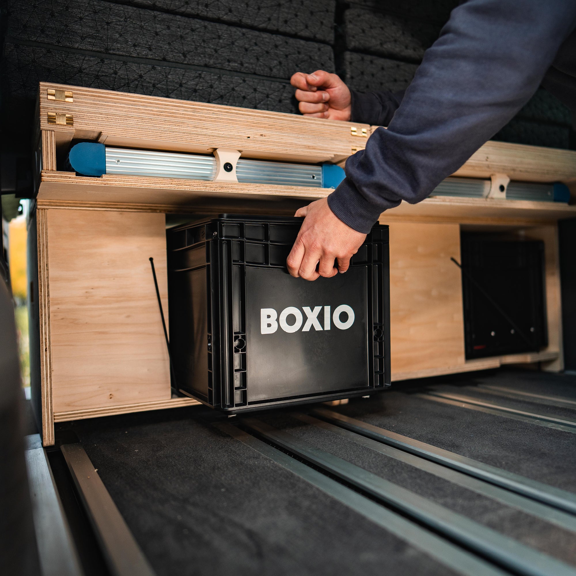 BOXIO RACK BUNDLE M I Modulare Campingbox Van