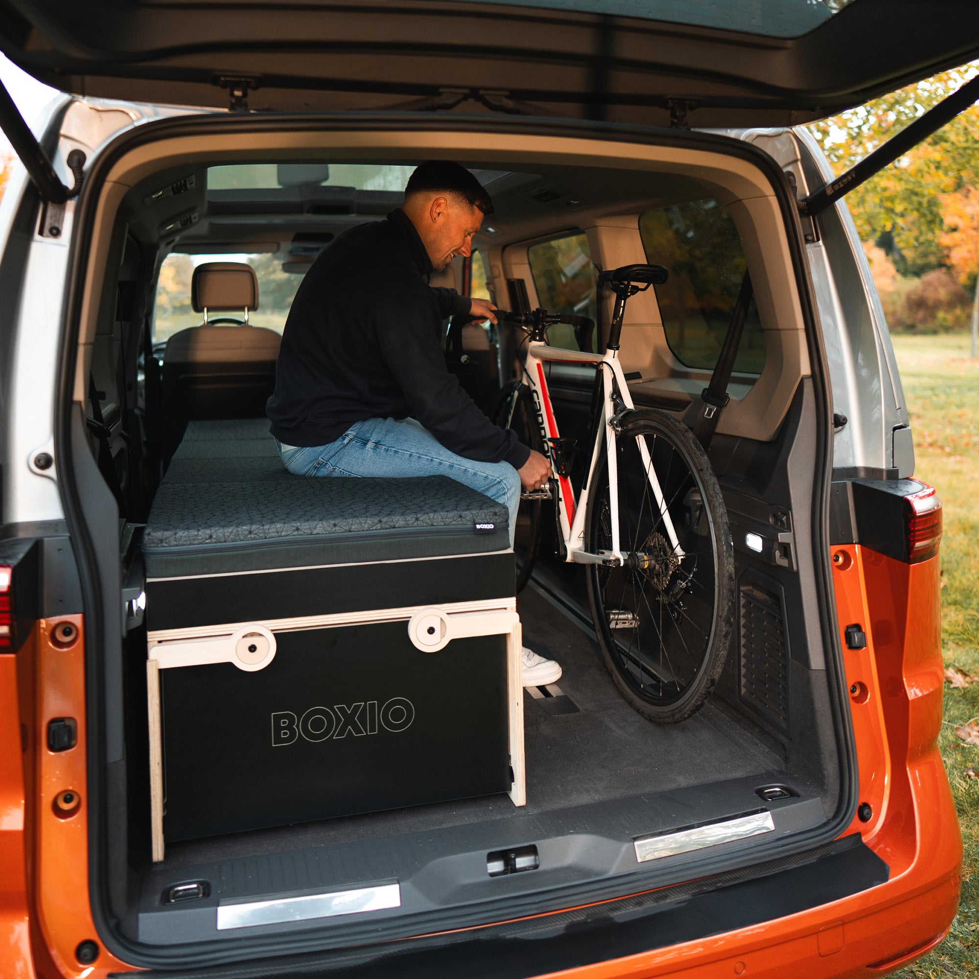 BOXIO RACK BUNDLE S I Modulare Campingbox Minivan