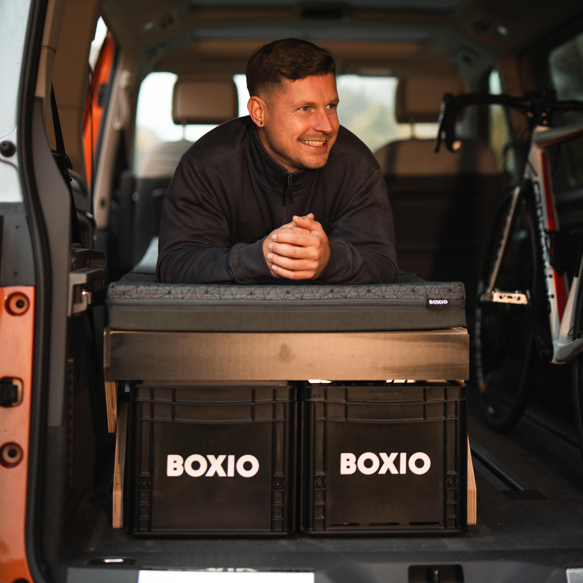 BOXIO RACK BED L I Modulares Campingbett Van