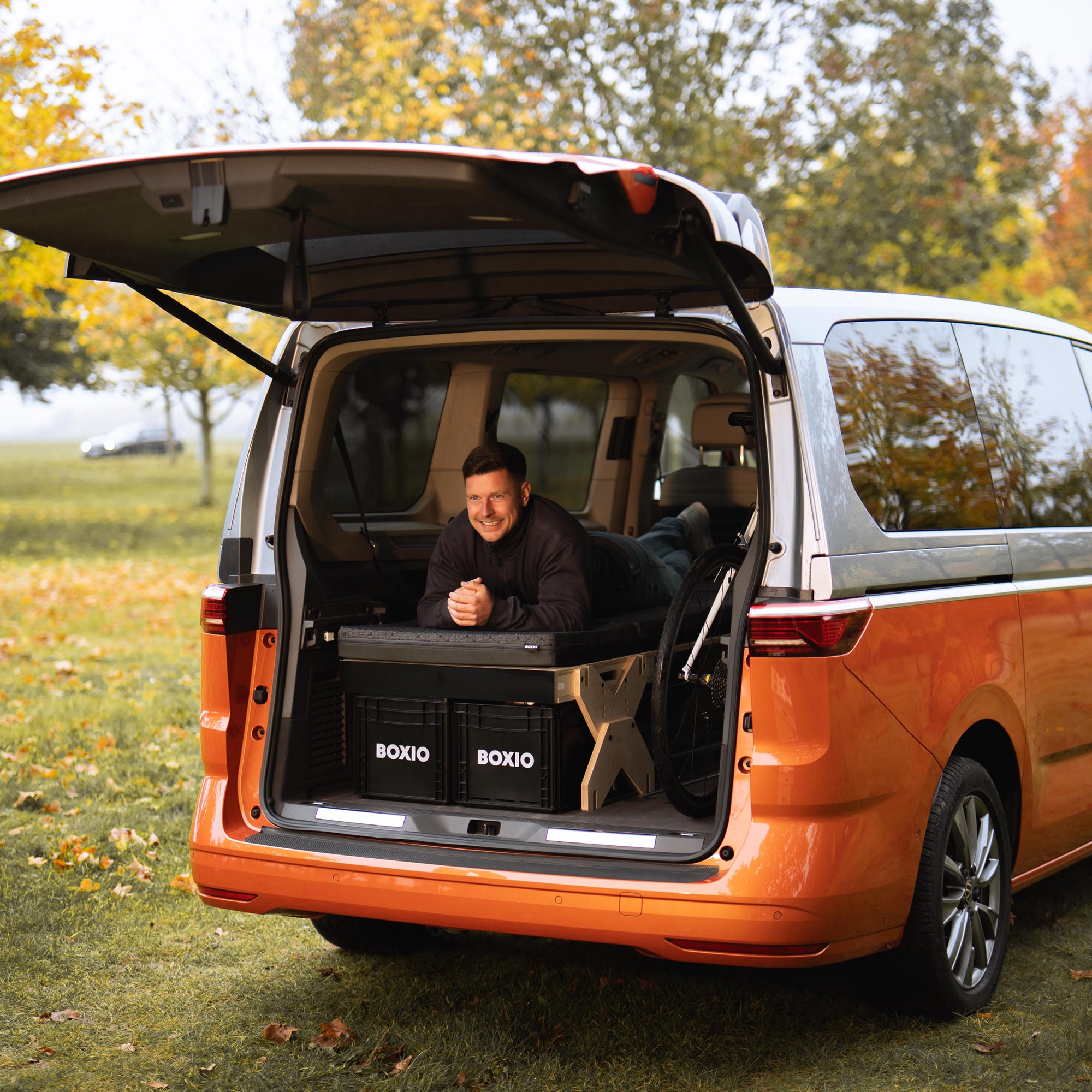 BOXIO RACK BED L I Modulares Campingbett Van