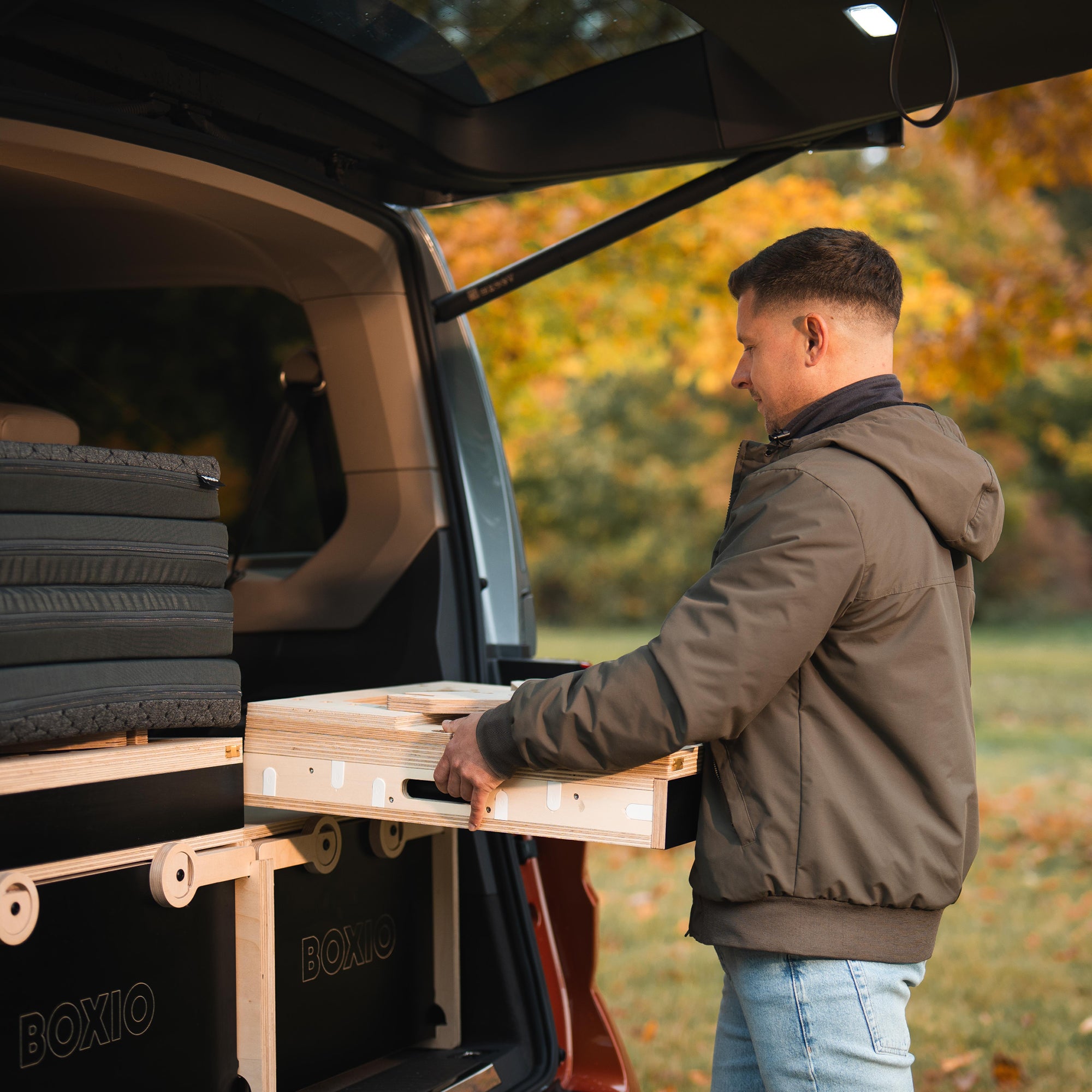 BOXIO RACK BUNDLE M I Modulare Campingbox Van