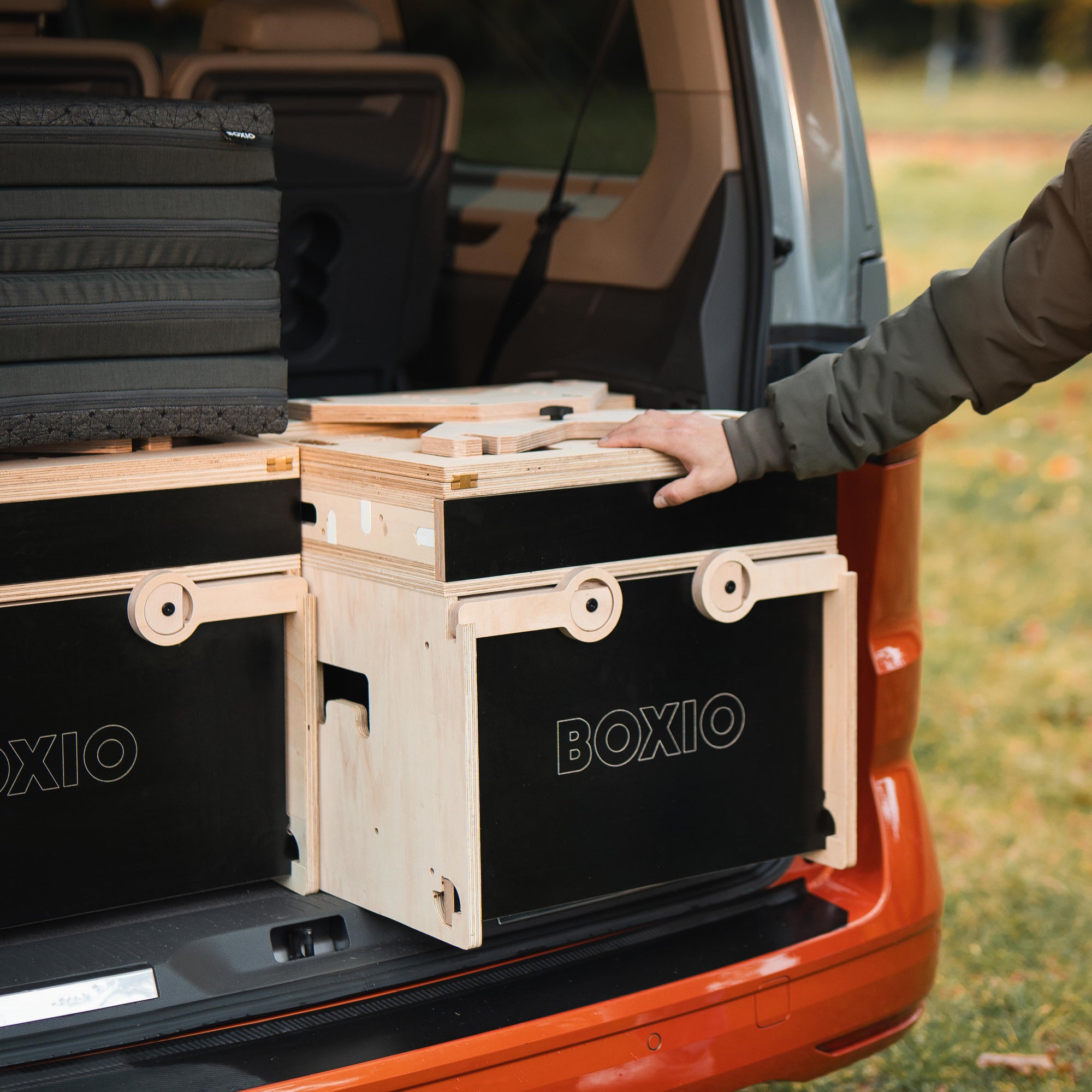BOXIO RACK BUNDLE M I Modulare Campingbox Van