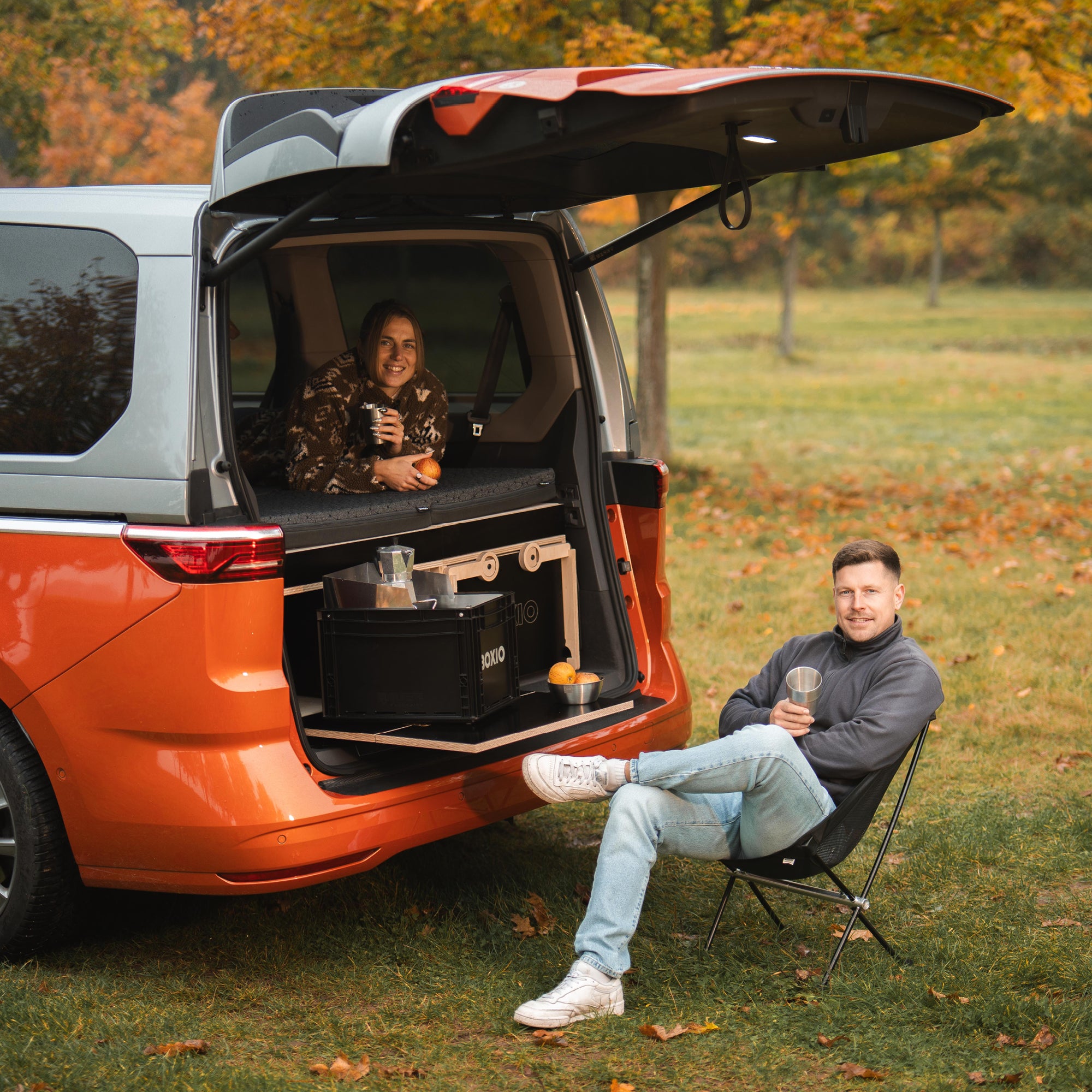 BOXIO RACK BUNDLE M I Modular camping box van