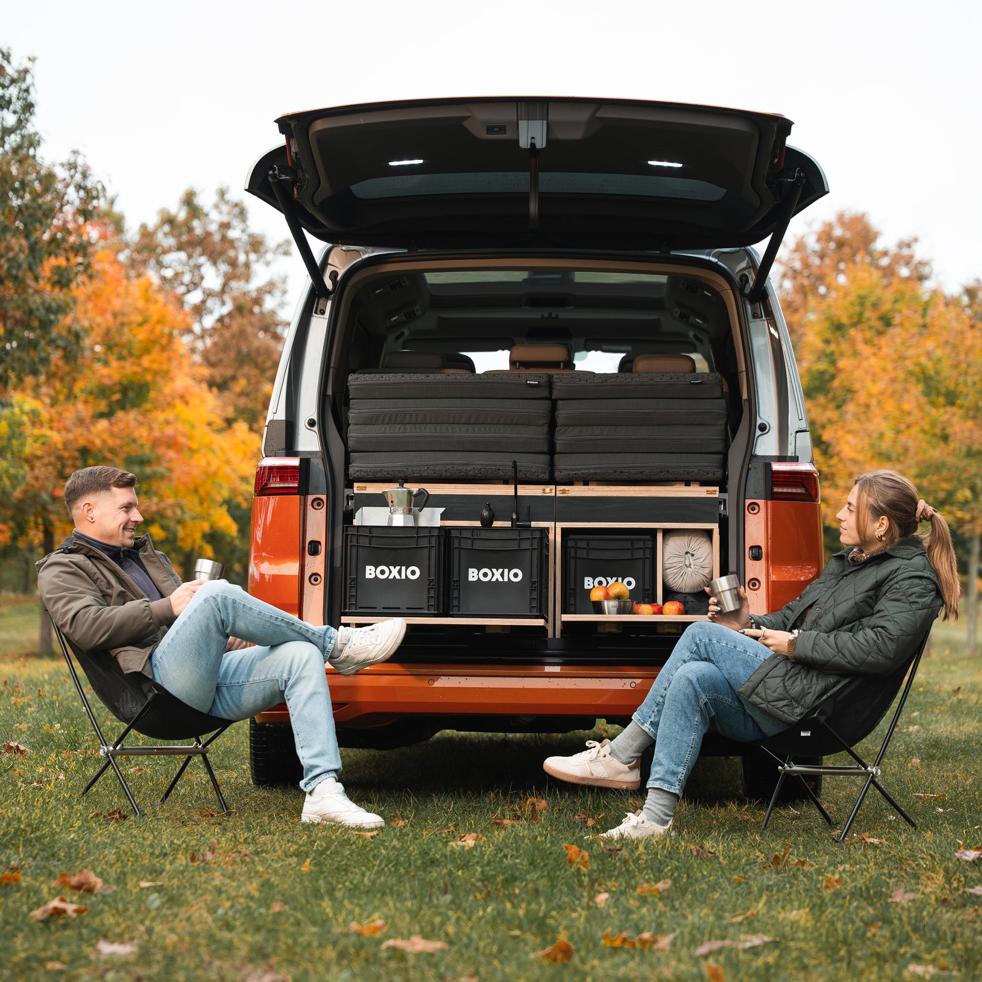 BOXIO RACK BUNDLE L I Modulare Campingbox Van