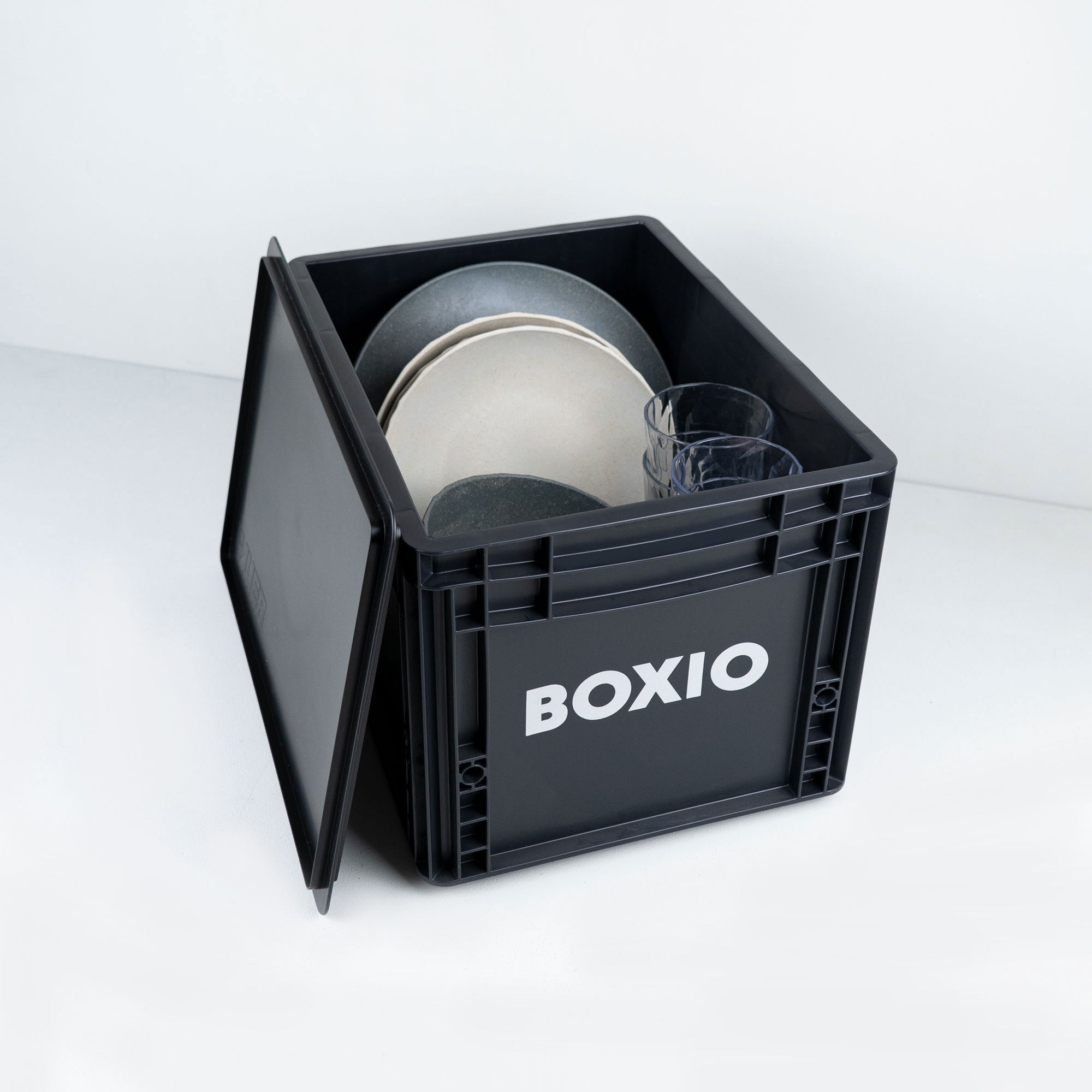 Eurobox mit Deckel