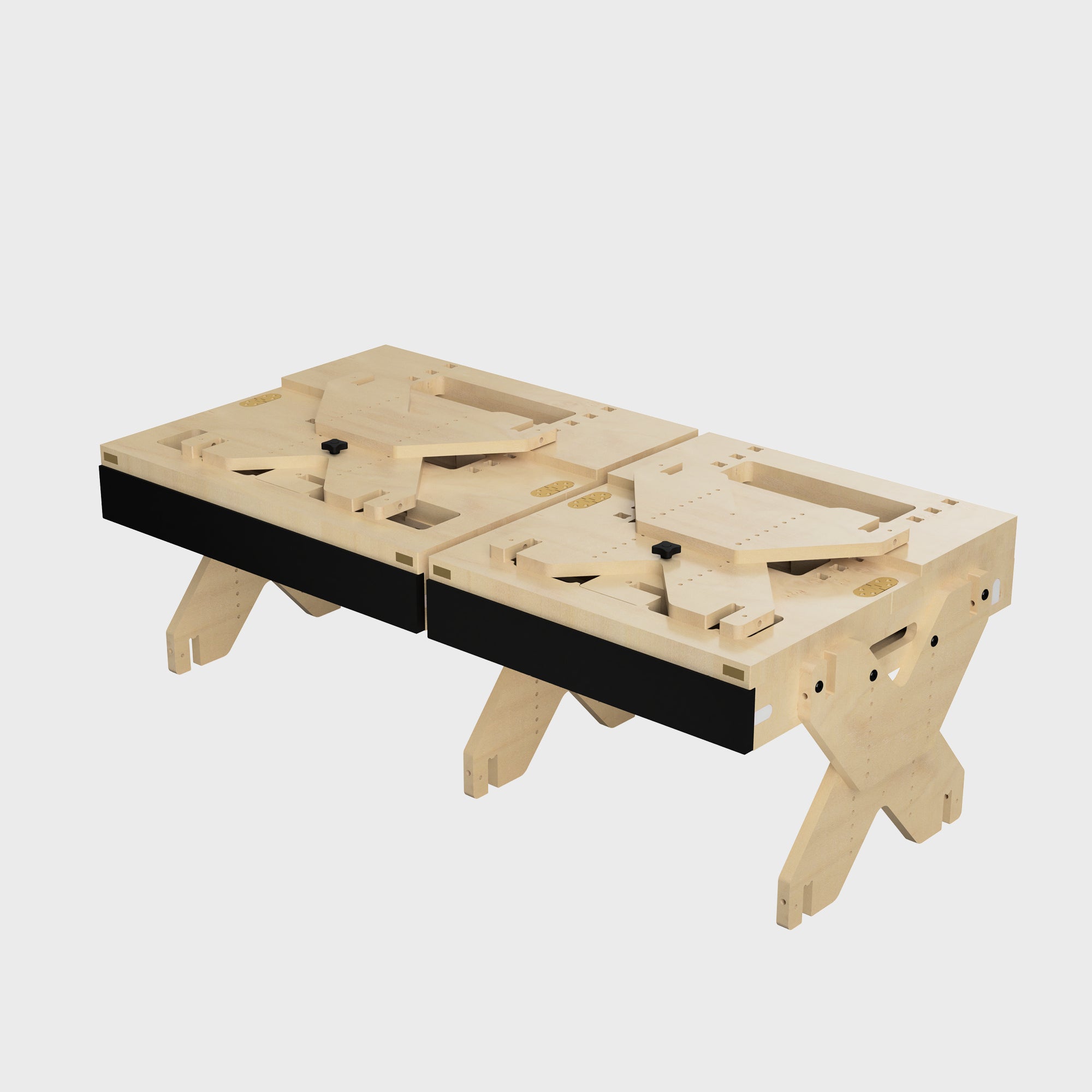 BOXIO RACK BED L I Modular camping bed Van