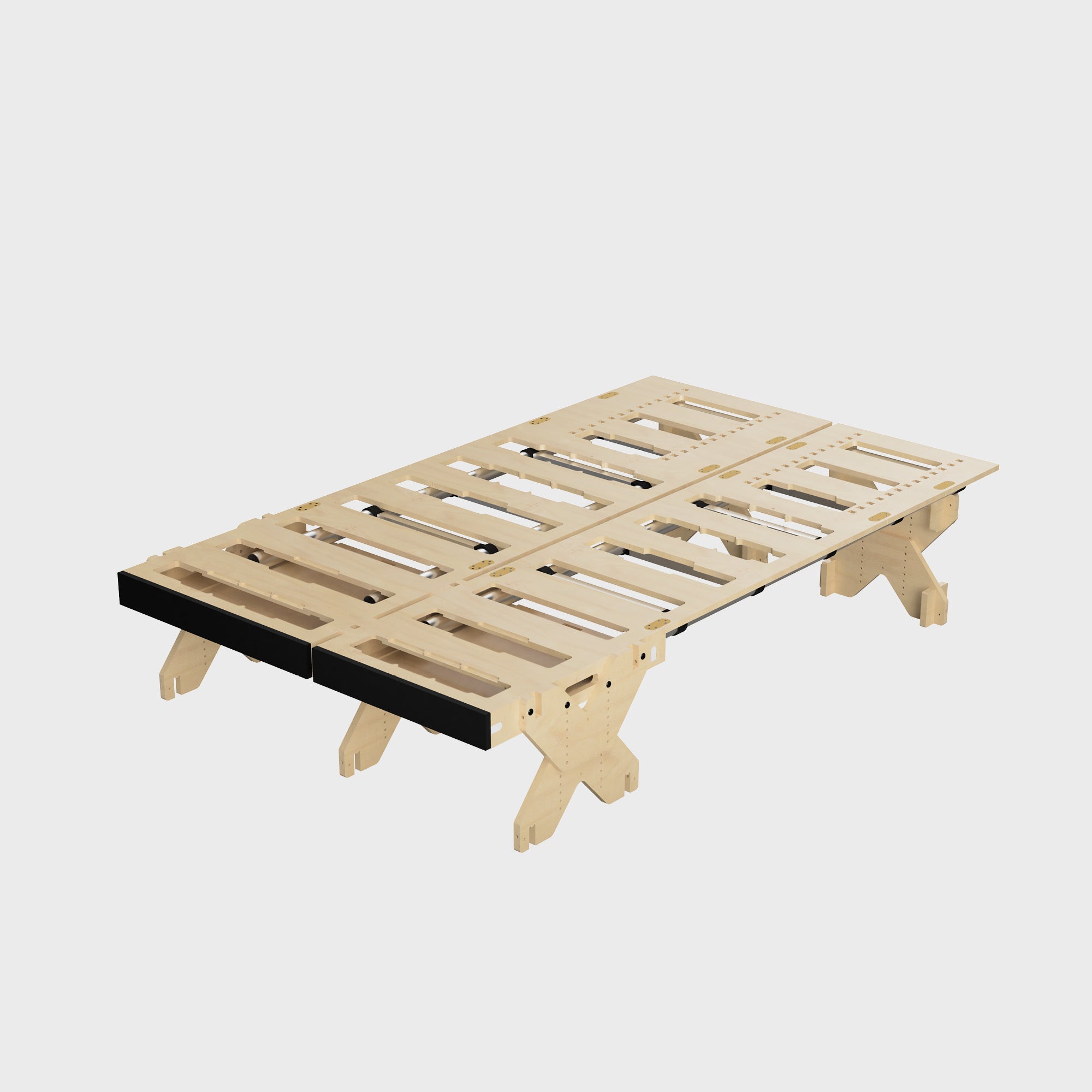 BOXIO RACK BED L I Modular camping bed Van