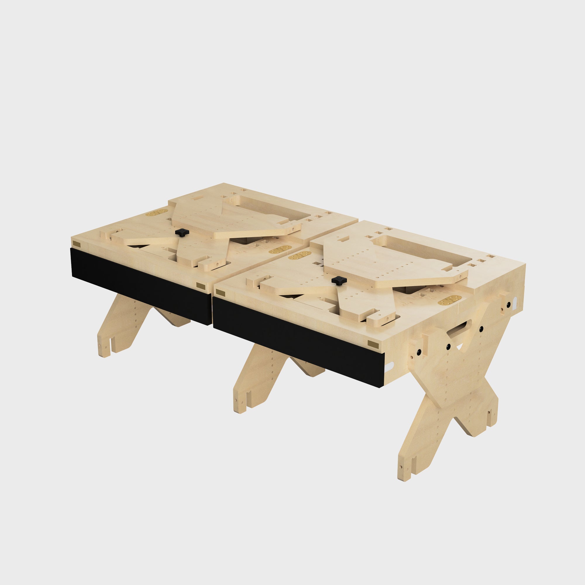 BOXIO RACK BED M I Modular camping bed Van