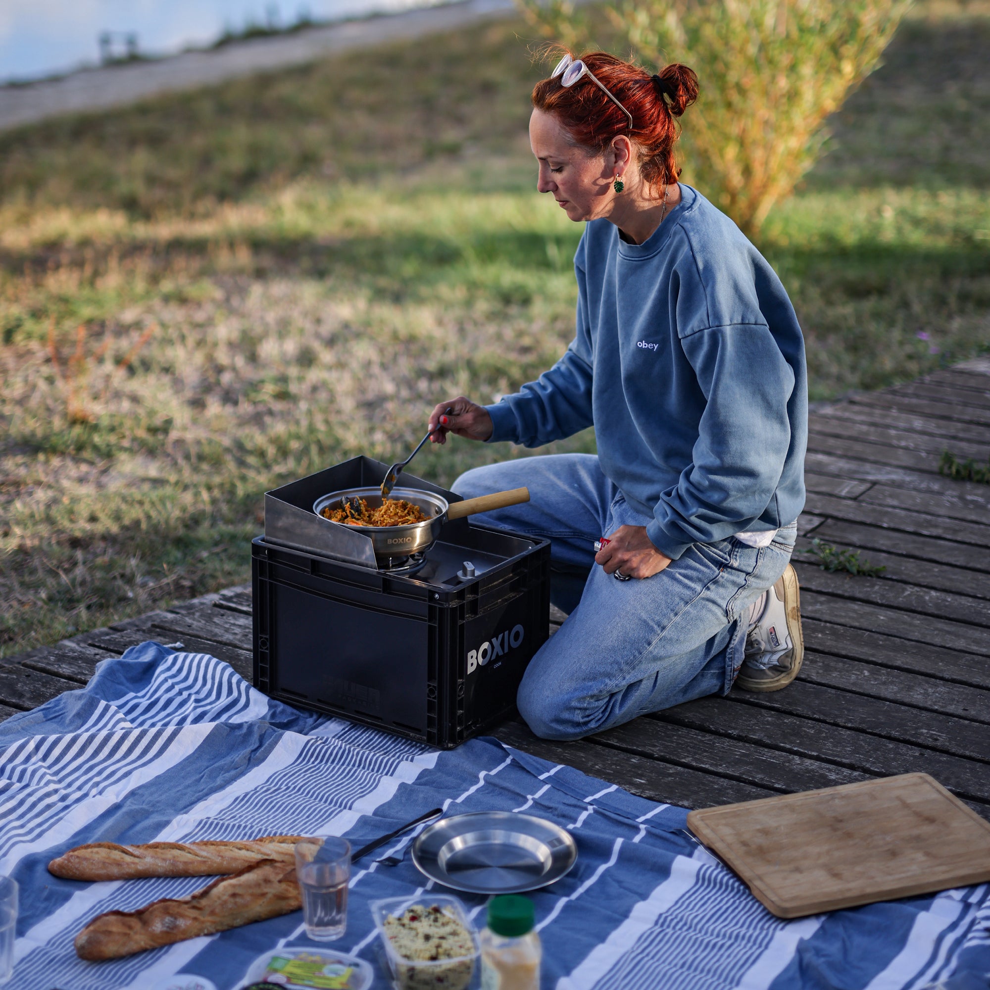 Camping-Kochset I BOXIO COOK MAX+