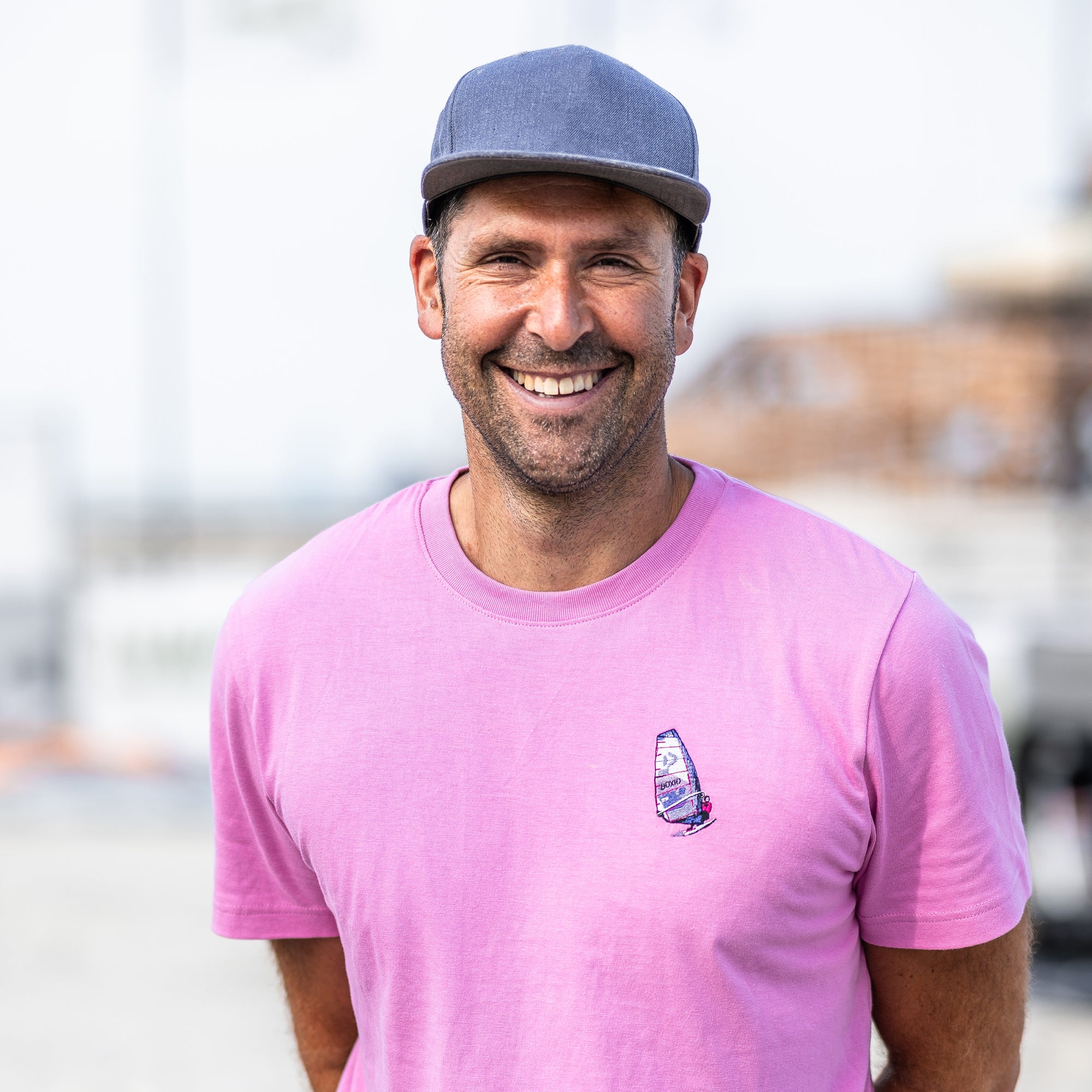 BOXIO x Vincent Langer I  T-Shirt mit Stickerei