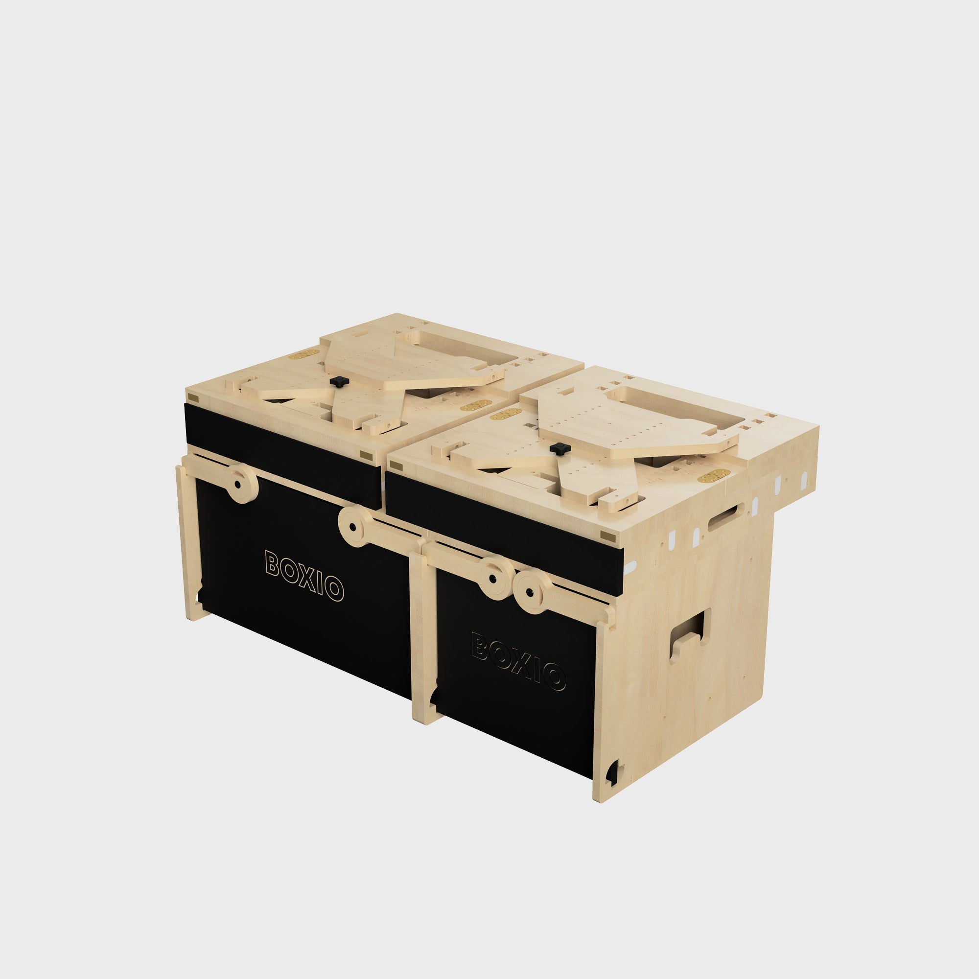 BOXIO RACK BUNDLE M I Modular camping box minivan