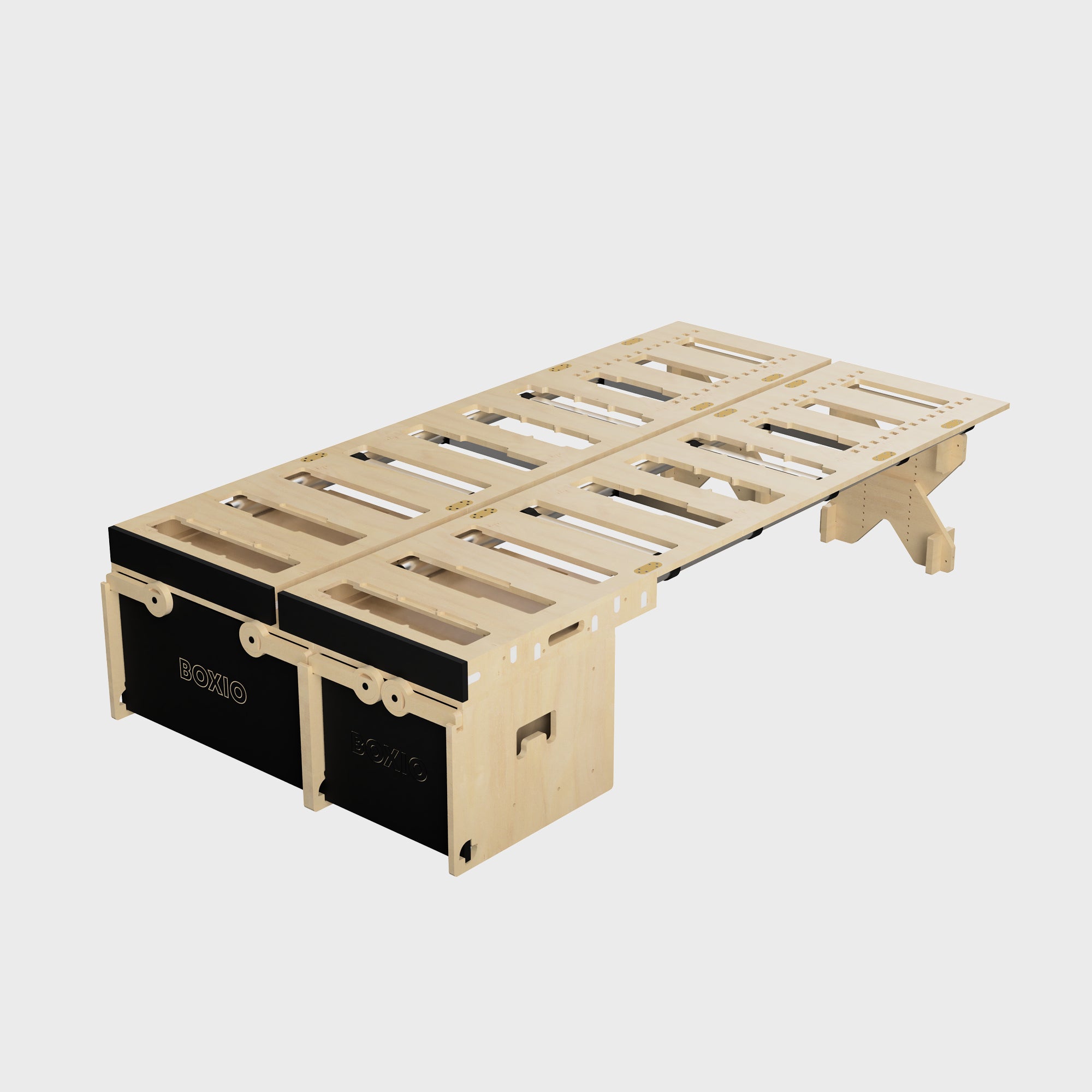 BOXIO RACK BUNDLE M I Modular camping box minivan