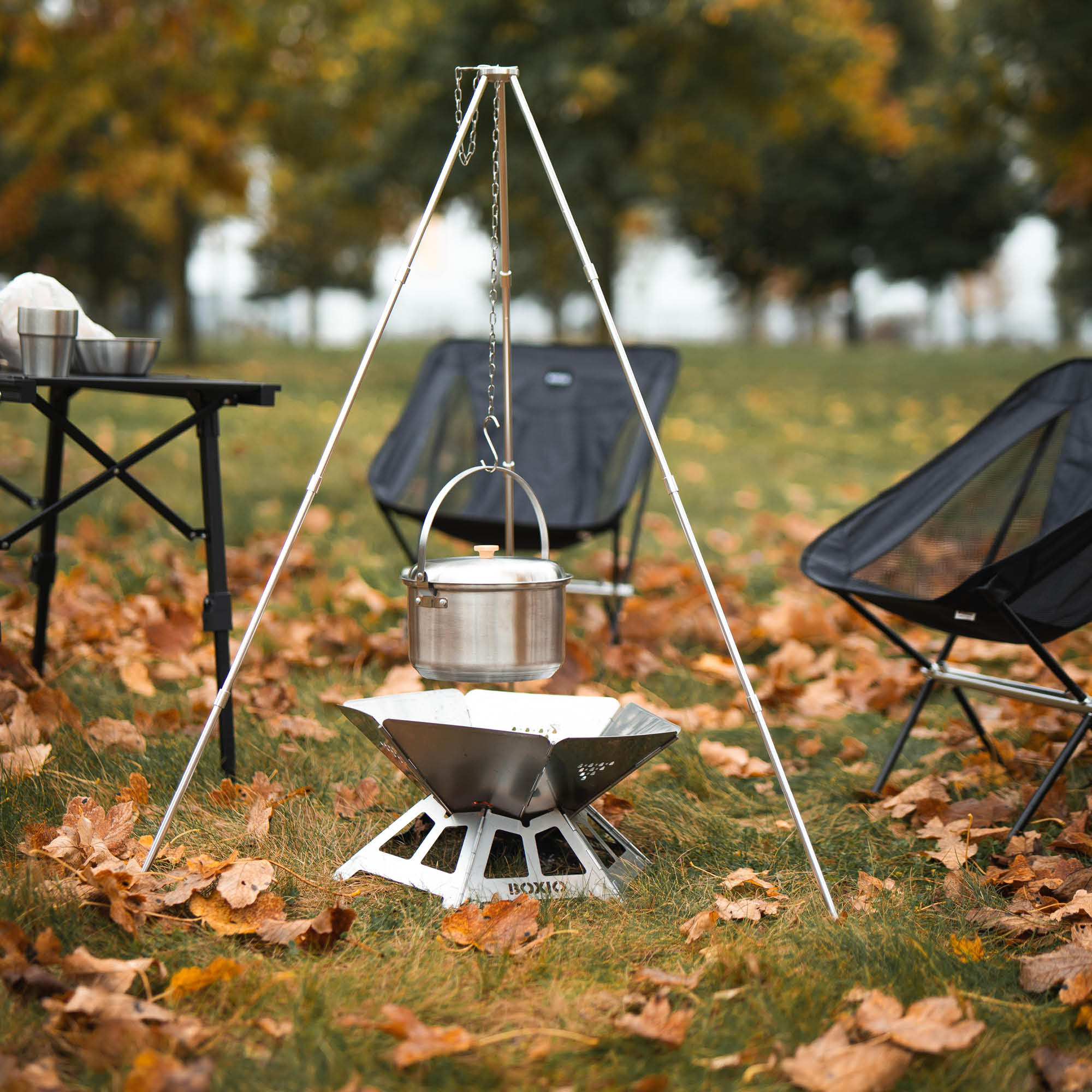 BOXIO TRIPOD I Dreibein für Feuerschale