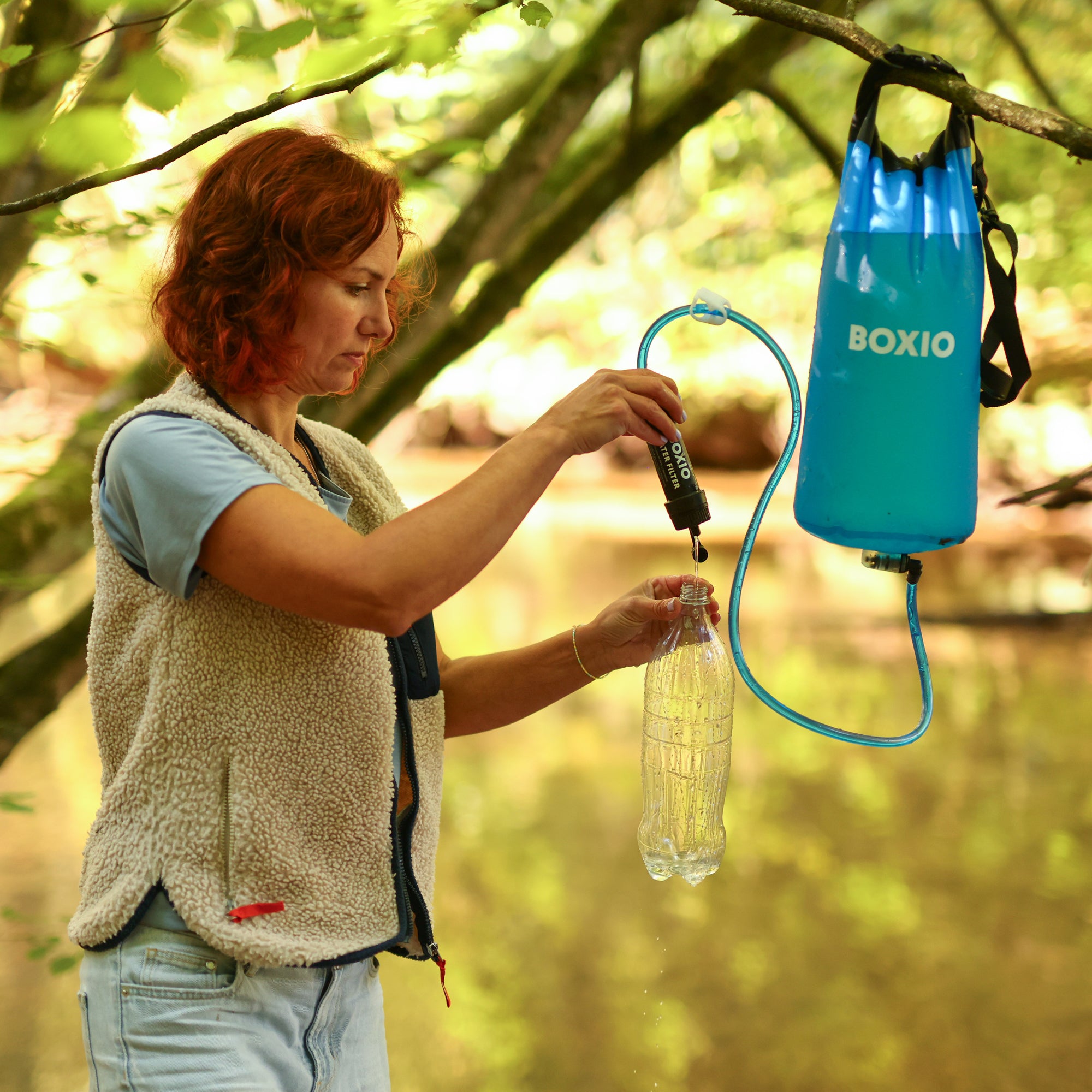 Eurobox mit Wasserfilter I BOXIO WASH UP